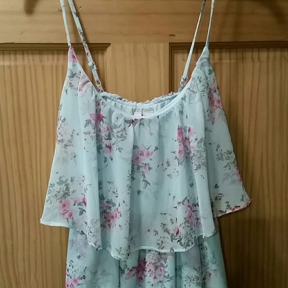 Disney Cinderella Size Small Juniors Dress Long Sheer Spaghetti Strap - Picture 8 of 8